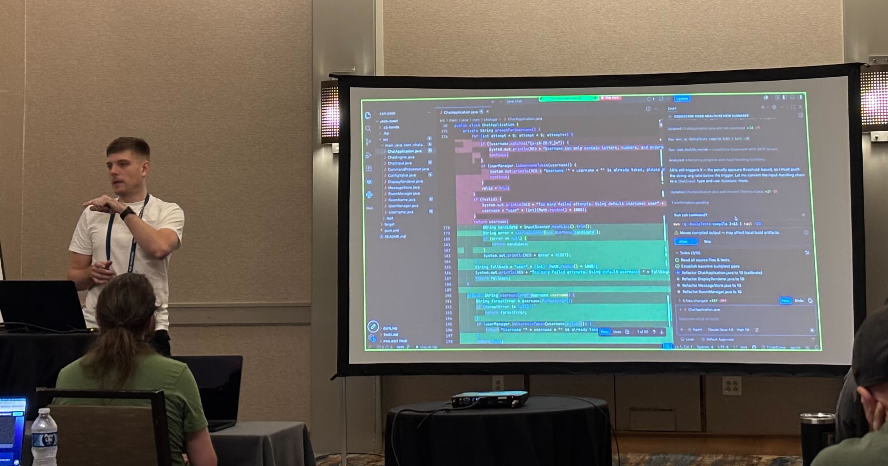 Image of me doing a workshop session at ÜberConf 2026 Image of me doing a workshop session at ÜberConf 2026
